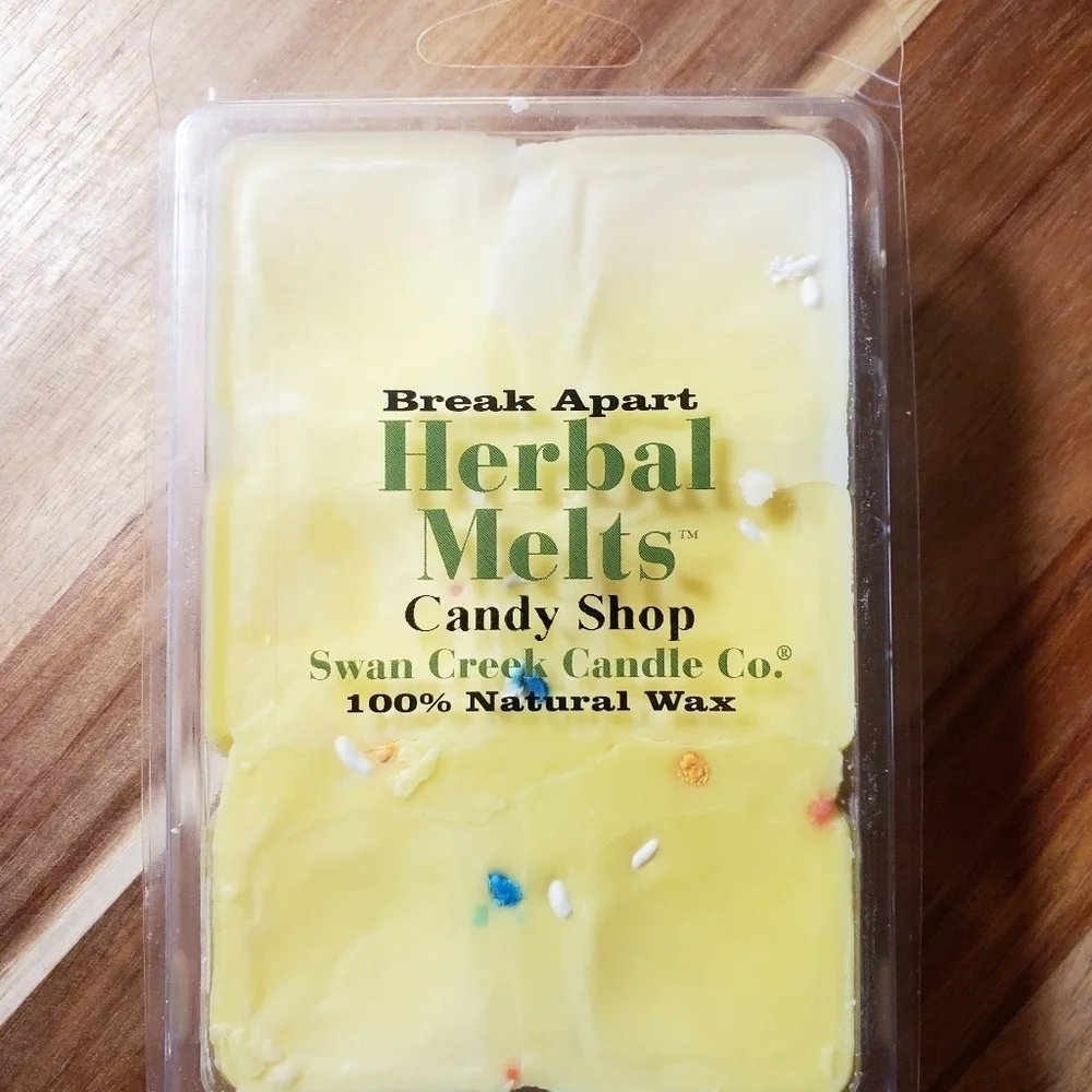 SWAN CREEK CANDLE CO. Break Apart (6) Herbal Melts 100% Natural Wax 5.25 oz NWT